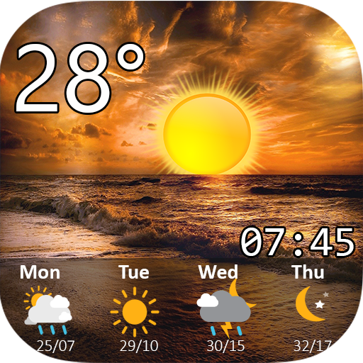 Widget pronóstico del tiempo
