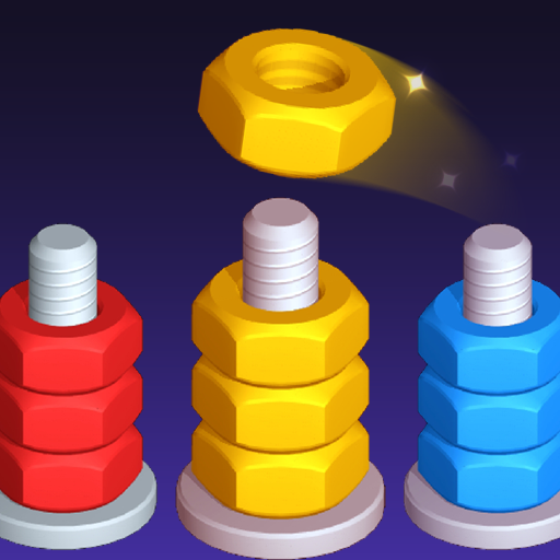 Ordena Tuercas: Puzzle Color